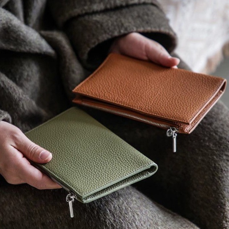 Men'S Accessories Wallet - Porte-passeport en cuir couvre étui étanche