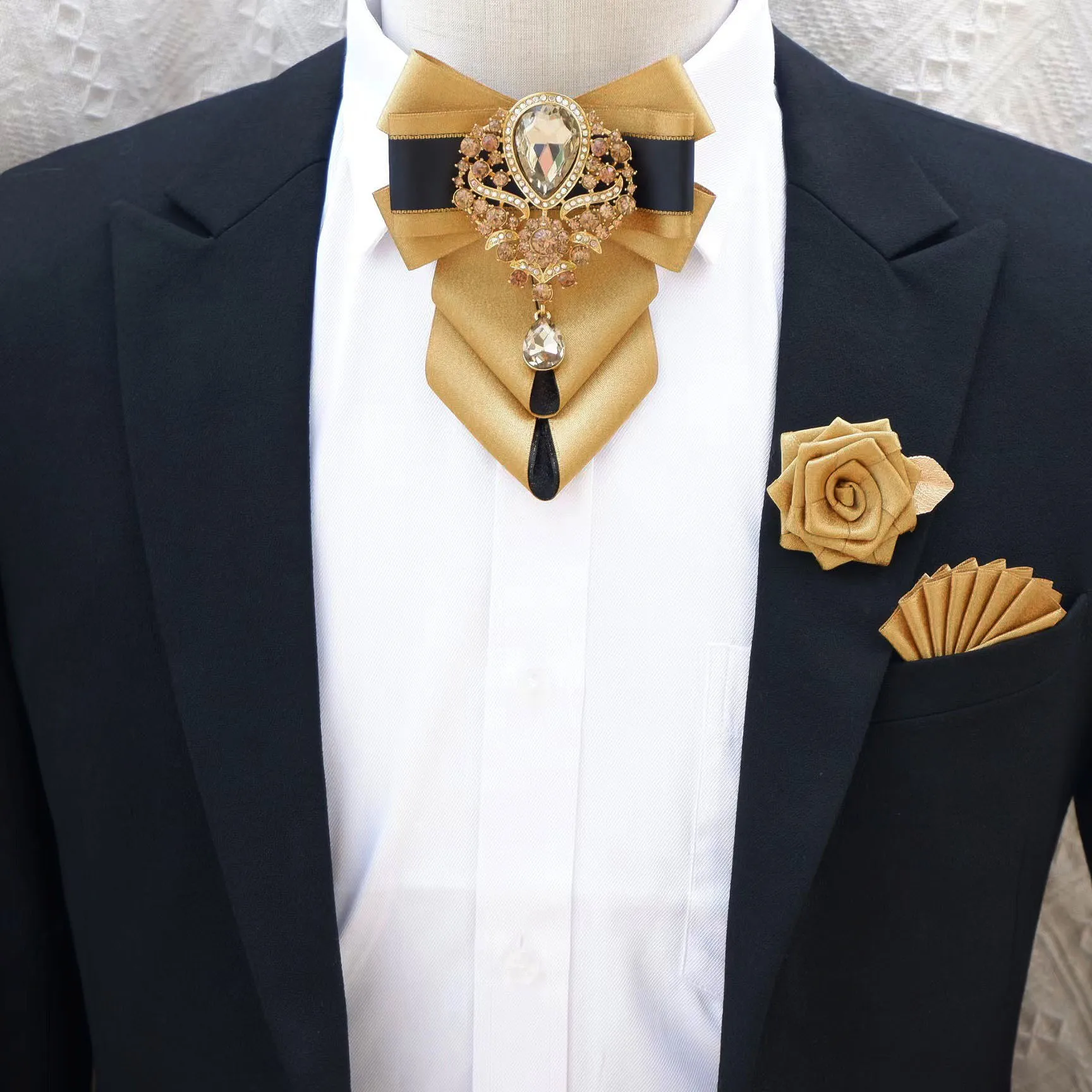 Men'S Accessories High End - Ensemble de serviettes de poche avec