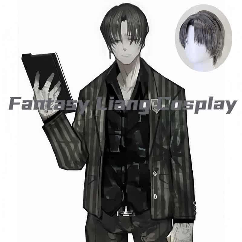 Men'S Accessories Japan - Perruque de Cosplay Anime Limbus Company