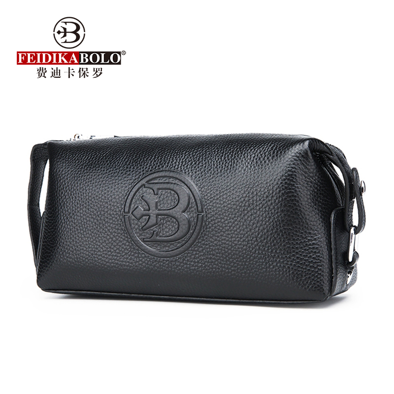 Men'S Accessories Wallet - FEIDIKABOLO célèbre marque en cuir de
