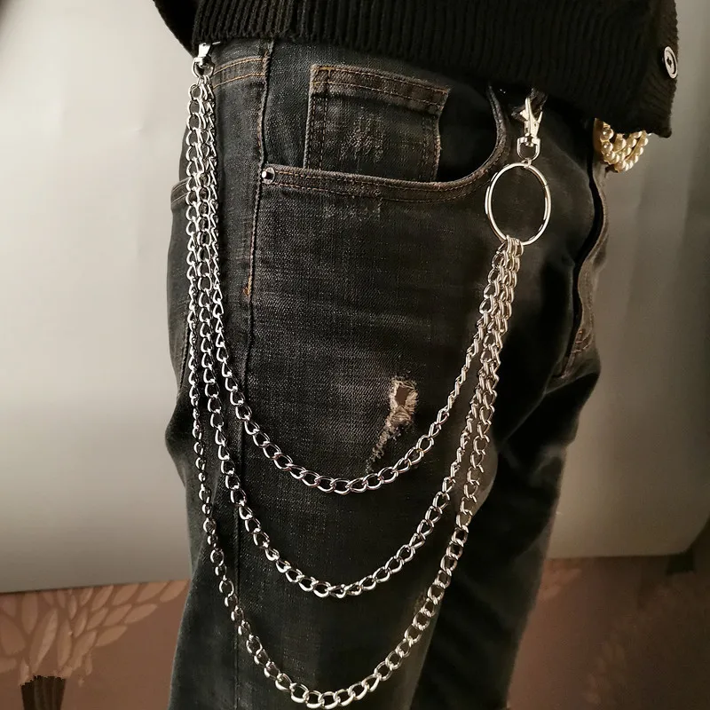 Men'S Accessories Wallet - Chaîne de ceinture en métal à