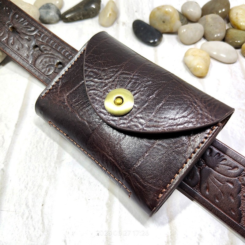 Men'S Accessories Wallet - Blongk-Mini sac de taille en cuir