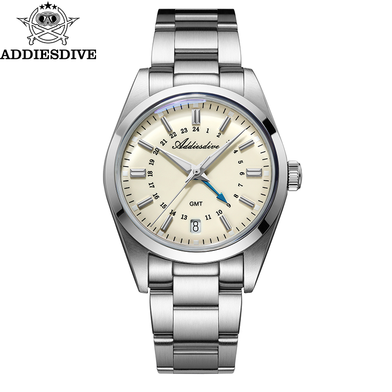 Men Accessories Jewellery - ADDIESDIVE marque chaude 36mm luxe GMT