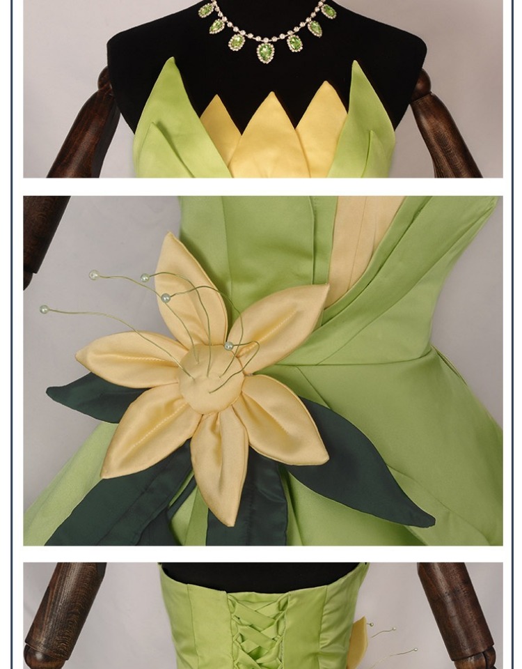 Robe de princesse Tiana, Costu - Men Accessories Kit avis et prix