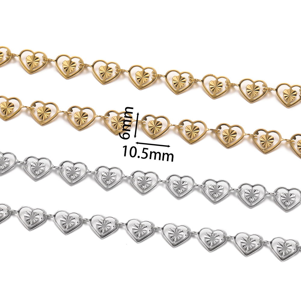 Chaînes Double cœur de pêche e - Men'S Accessories Chain avis et prix