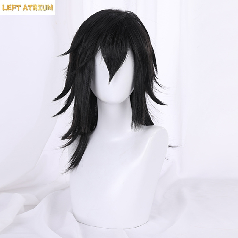 Perruque de cosplay noire Anim - Men'S Vampire Accessories avis et prix