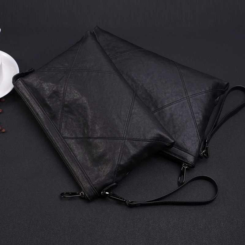 GENOFAN-Sac à main en cuir vér - Men'S Accessories Wallet avis et prix