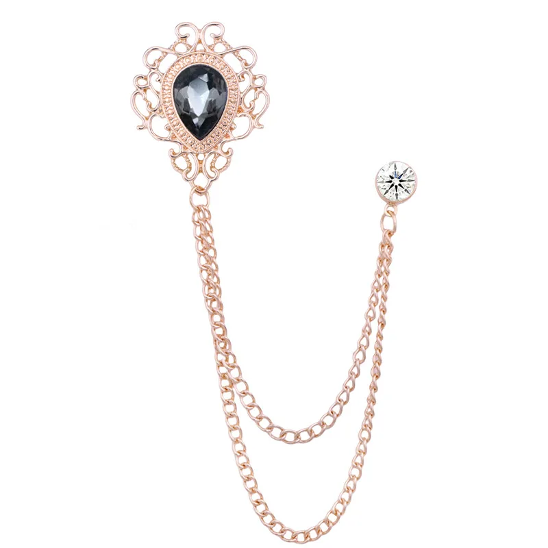 Épingle à revers en cristal st - Men'S Accessories Chain avis et prix