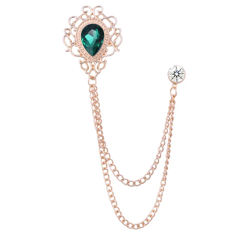 Épingle à revers en cristal st - Men'S Accessories Chain avis et prix