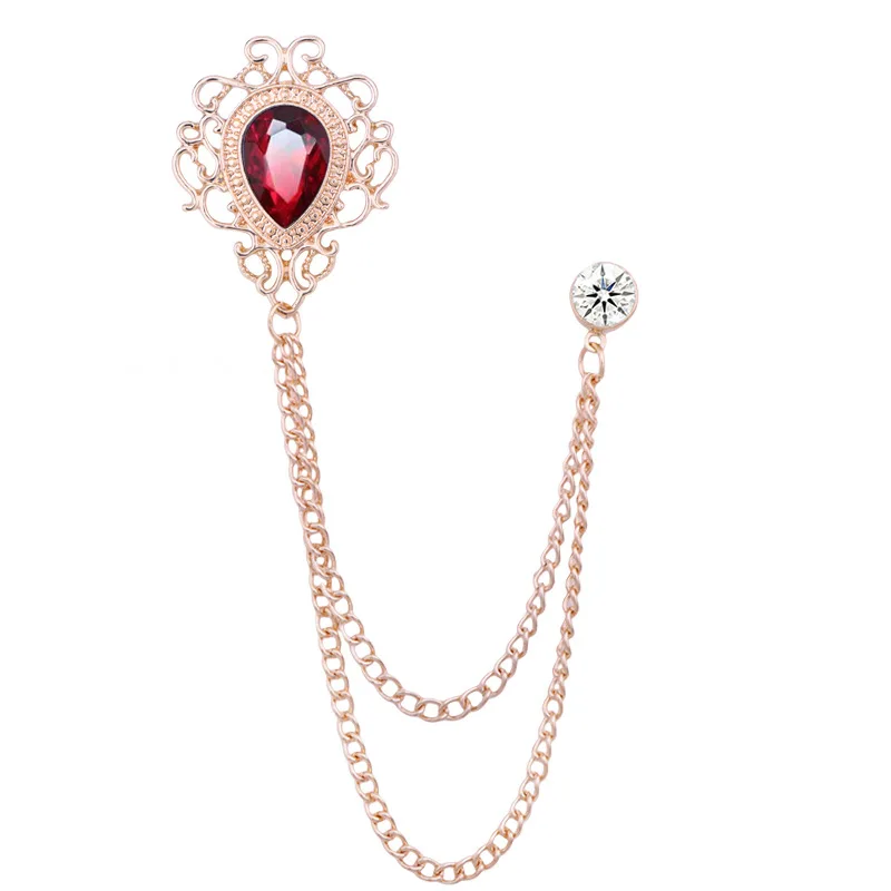 Épingle à revers en cristal st - Men'S Accessories Chain avis et prix
