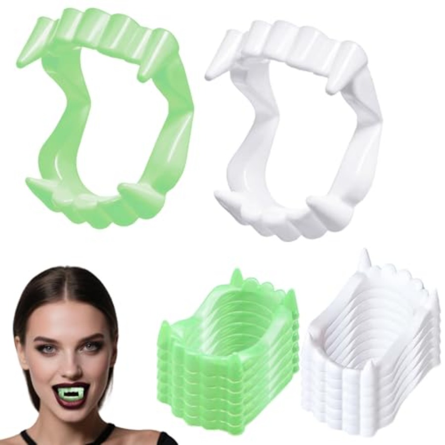 12 crocs de vampire blancs pou - Men'S Vampire Accessories avis et prix