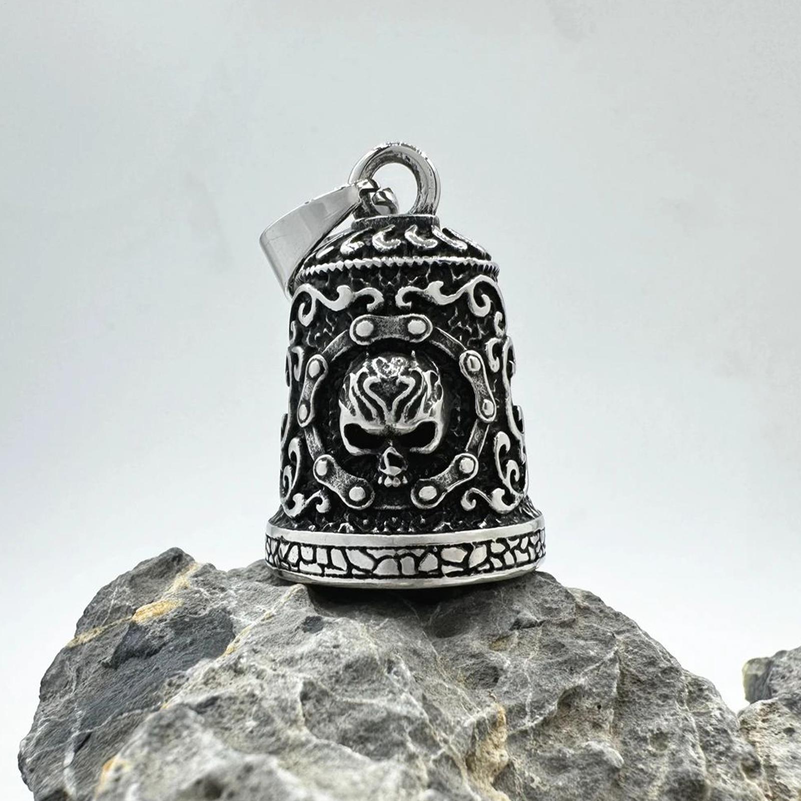 Breloque cloche tête de mort p - Men'S Accessories Chain avis et prix