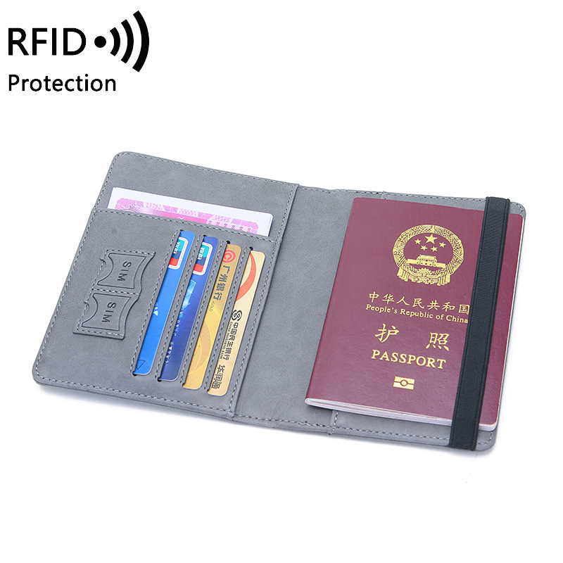 Porte-passeport unisexe en cui - Men'S Accessories Wallet avis et prix