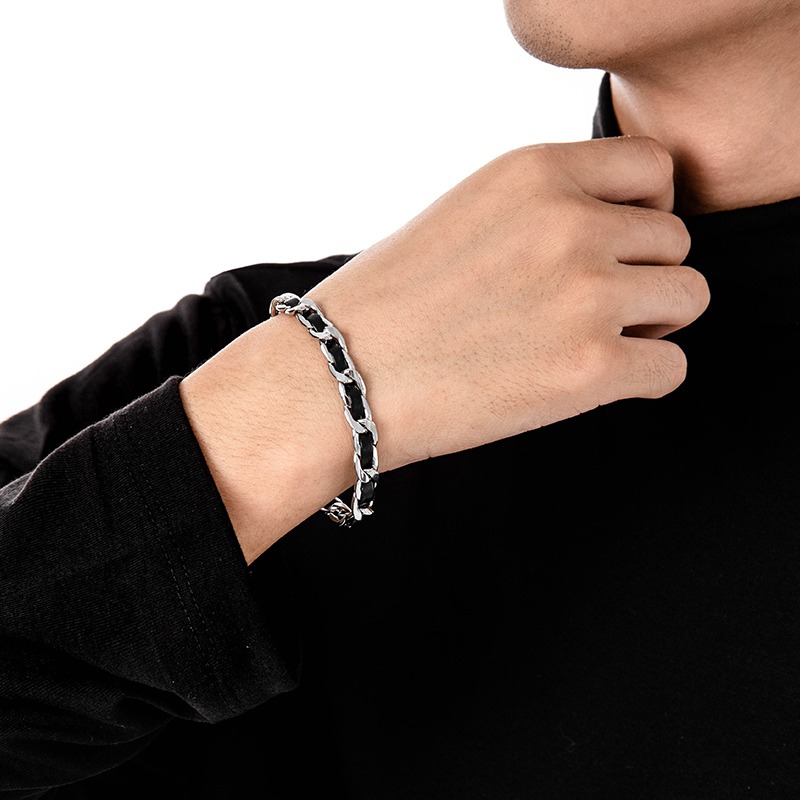 Bracelet tendance en acier tit - Men'S Accessories High End avis et prix