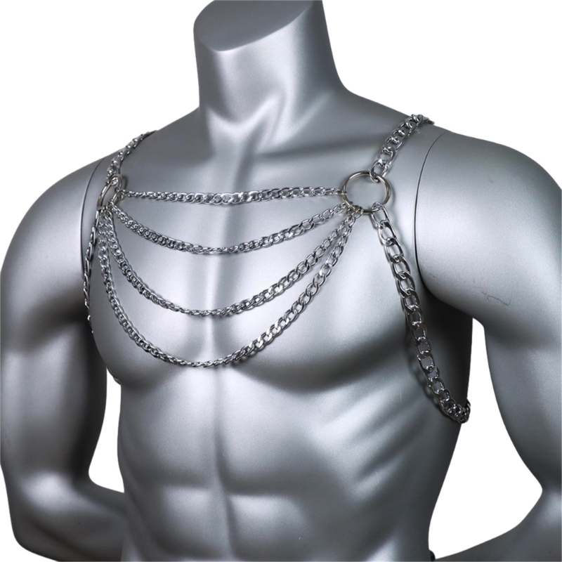 Chaîne poitrine en métal pour  - Men'S Accessories Chain avis et prix