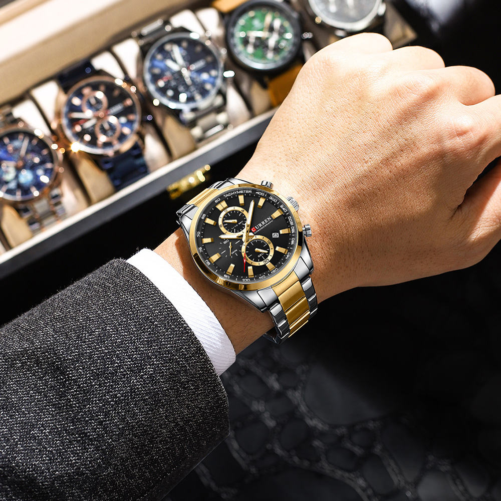 CURREN Casual Quartz Chrono Sp - Men Accessories Jewellery avis et prix