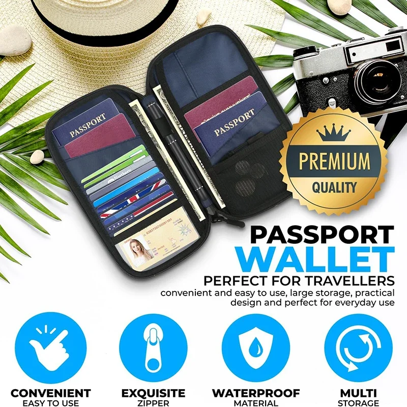 Couverture de passeport de voy - Men'S Accessories Wallet avis et prix