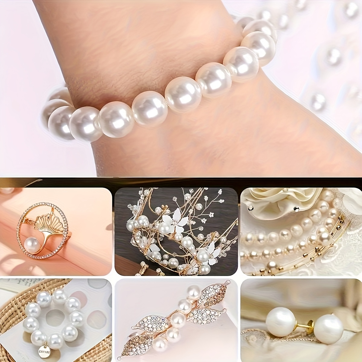 1388 pièces de perles rondes c - Men Accessories Jewellery avis et prix
