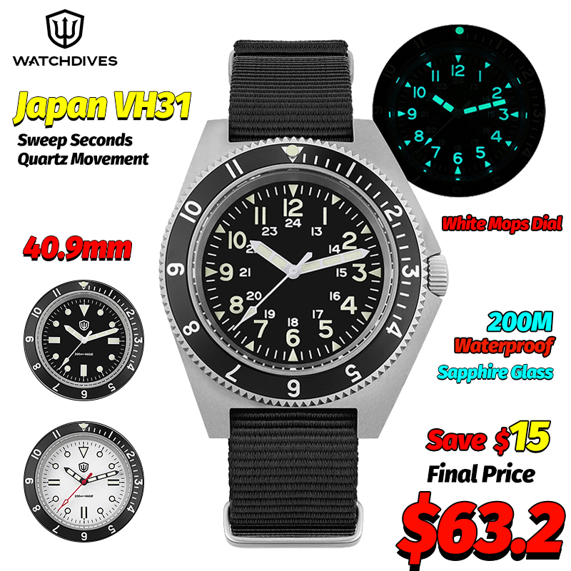 Watchdives WD1972 montre à Qua - Men Accessories Jewellery avis et prix
