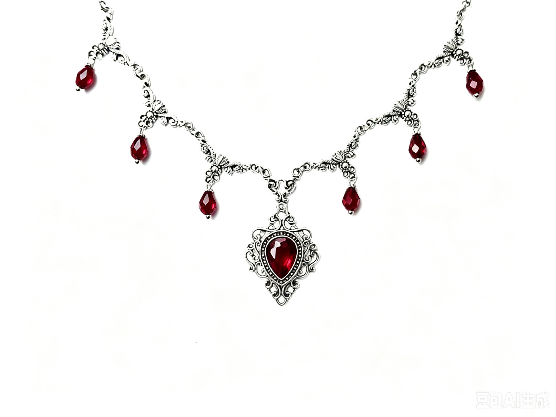Collier brodé Victoria, bijoux - Men'S Vampire Accessories avis et prix